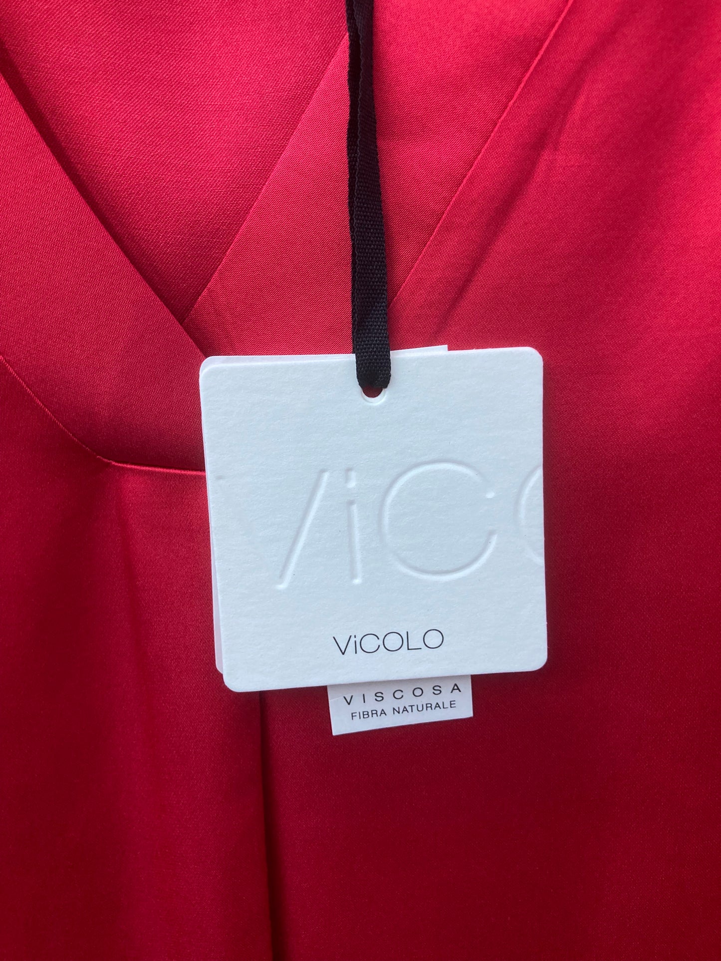VICOLO CAMICIA DONNA ROSSA - Mod. TB0671