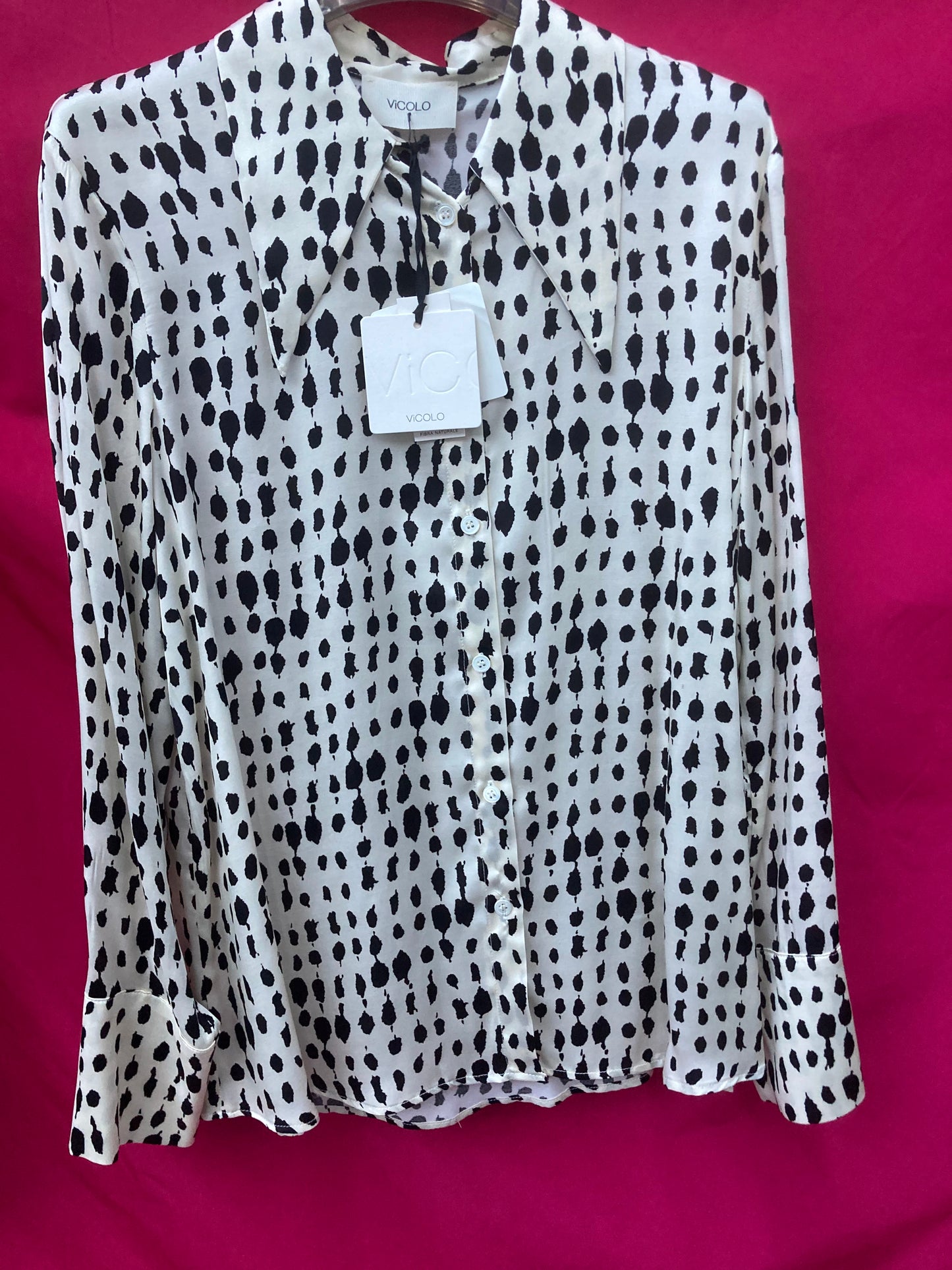 VICOLO CAMICIA DONNA FANTASIA - Mod. TB1038