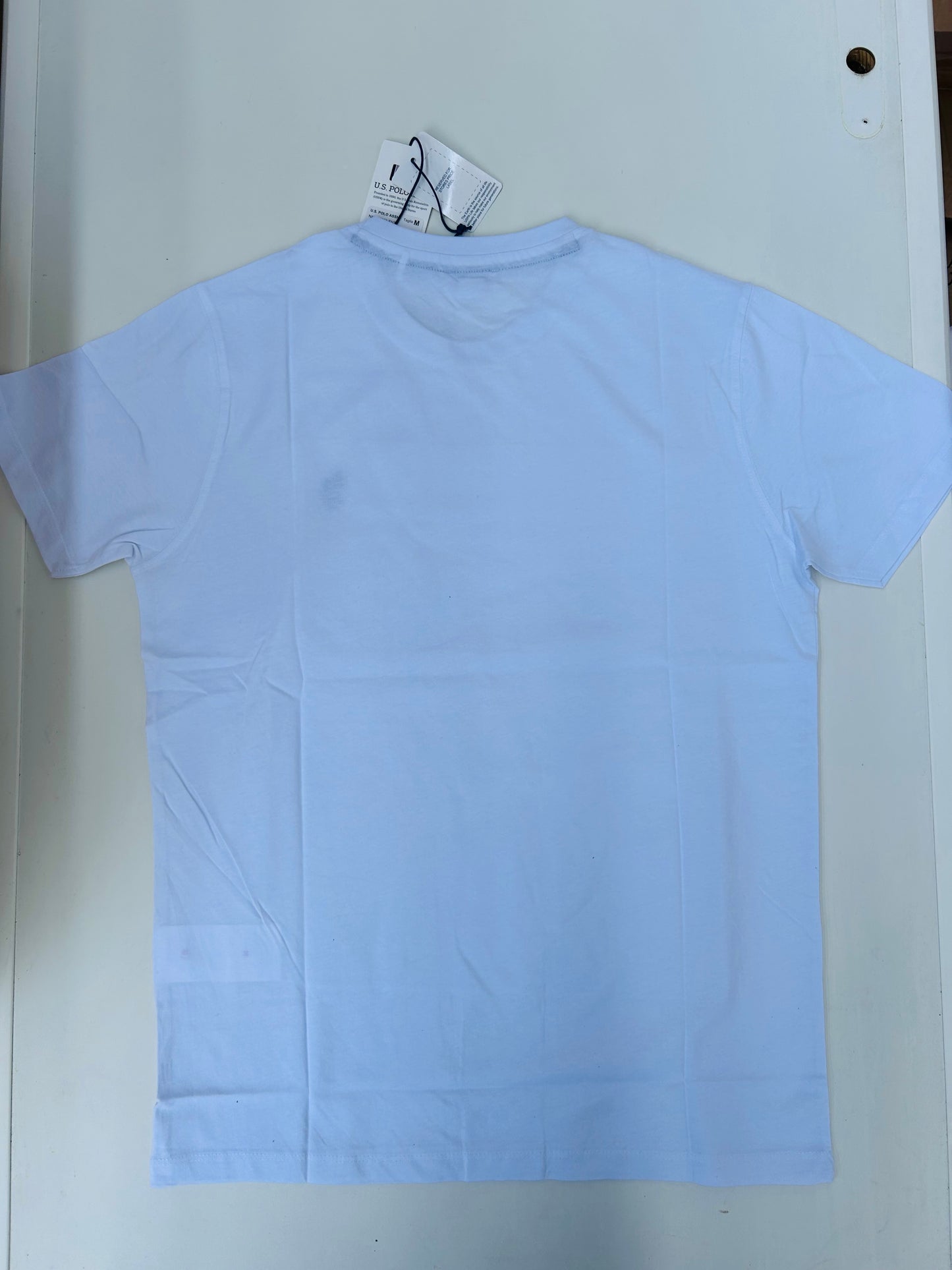 U.S. POLO ASSN. T-SHIRT UOMO BIANCA - Mod. 66894