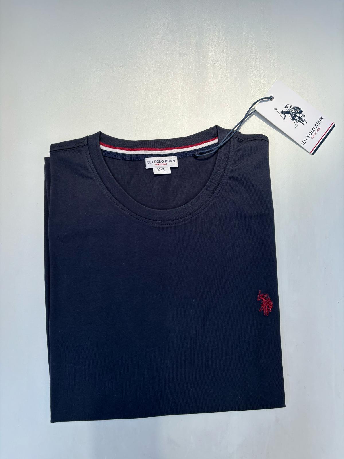 U.S. POLO ASSN. T-SHIRT UOMO BLU - Mod 66894