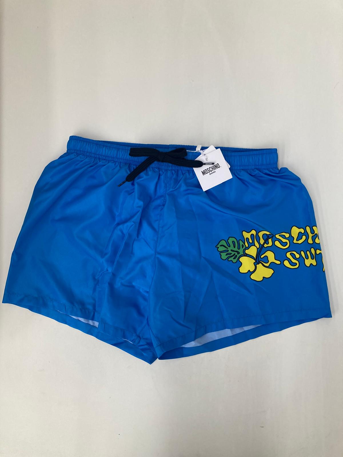 MOSCHINO SWIM COSTUME UOMO AZZURRO - Mod. A6106