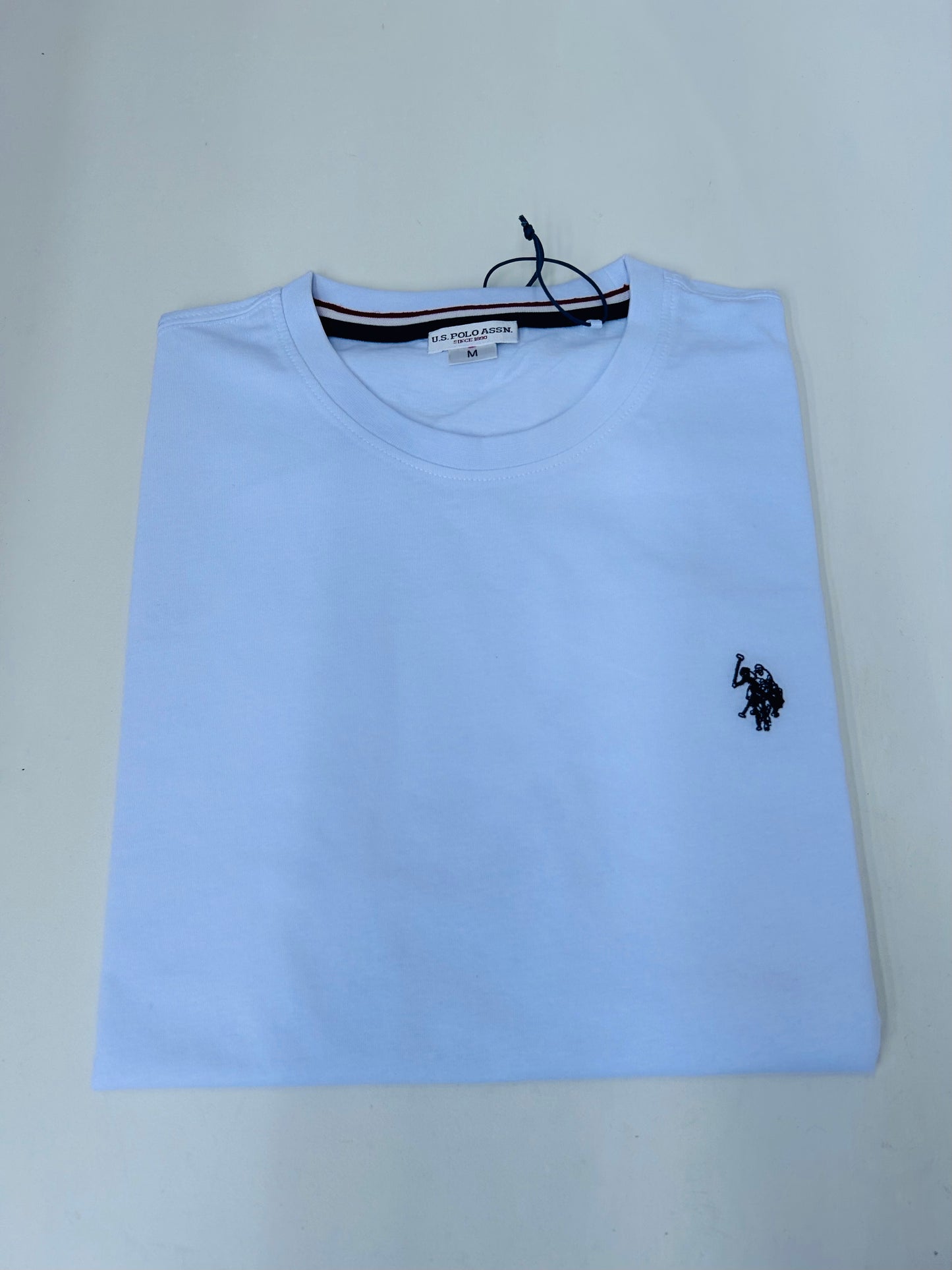 U.S. POLO ASSN. T-SHIRT UOMO BIANCA - Mod. 66894