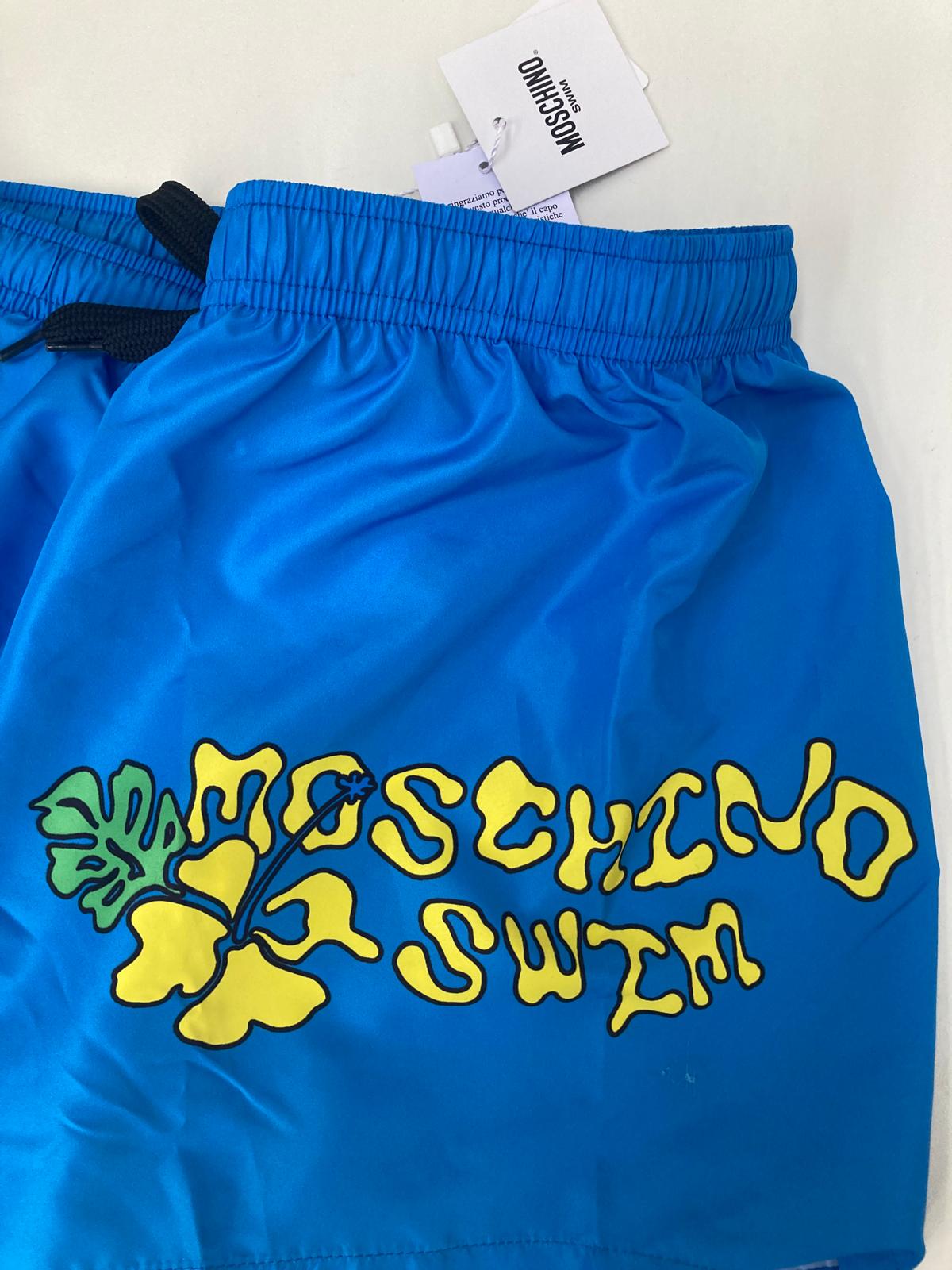 MOSCHINO SWIM COSTUME UOMO AZZURRO - Mod. A6106