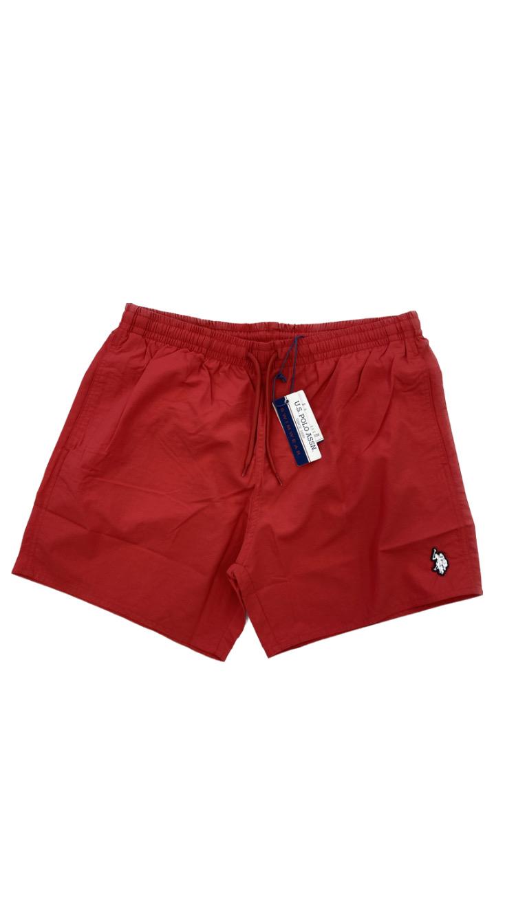 U.S. POLO ASSN. COSTUME UOMO PANTALONCINO ROSSO - Mod. US68128