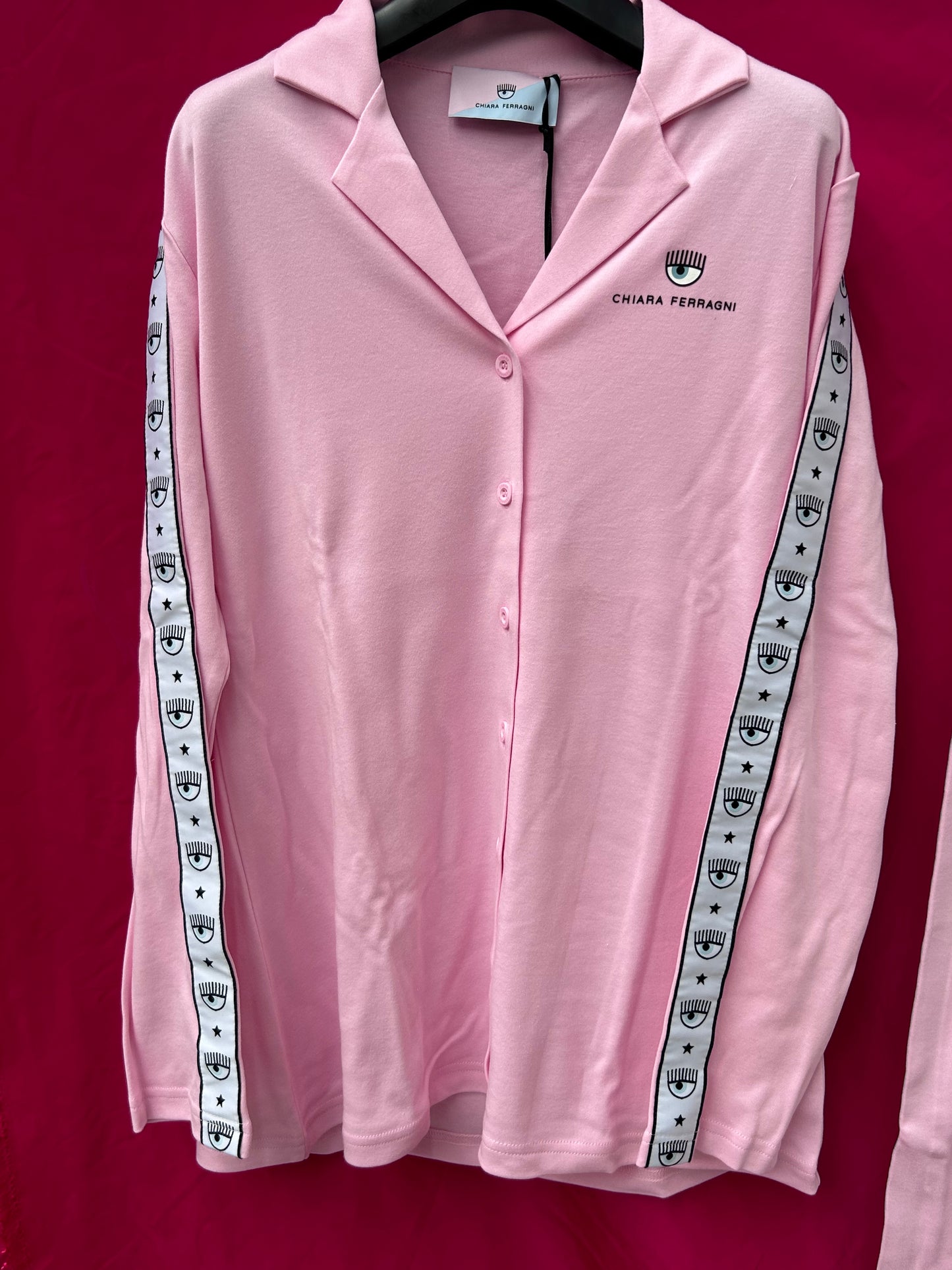 CHIARA FERRAGNI PIGIAMA LUNGO ROSA - Mod CFA5009
