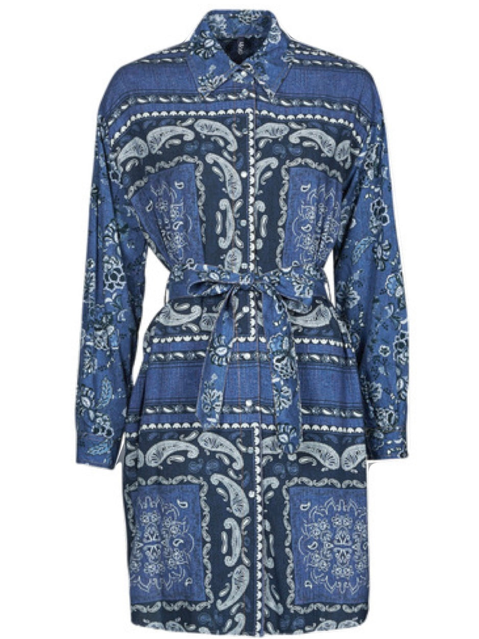 LIU-JO ABITO CAMICIA DONNA FANTASIA- Mod. UA2189