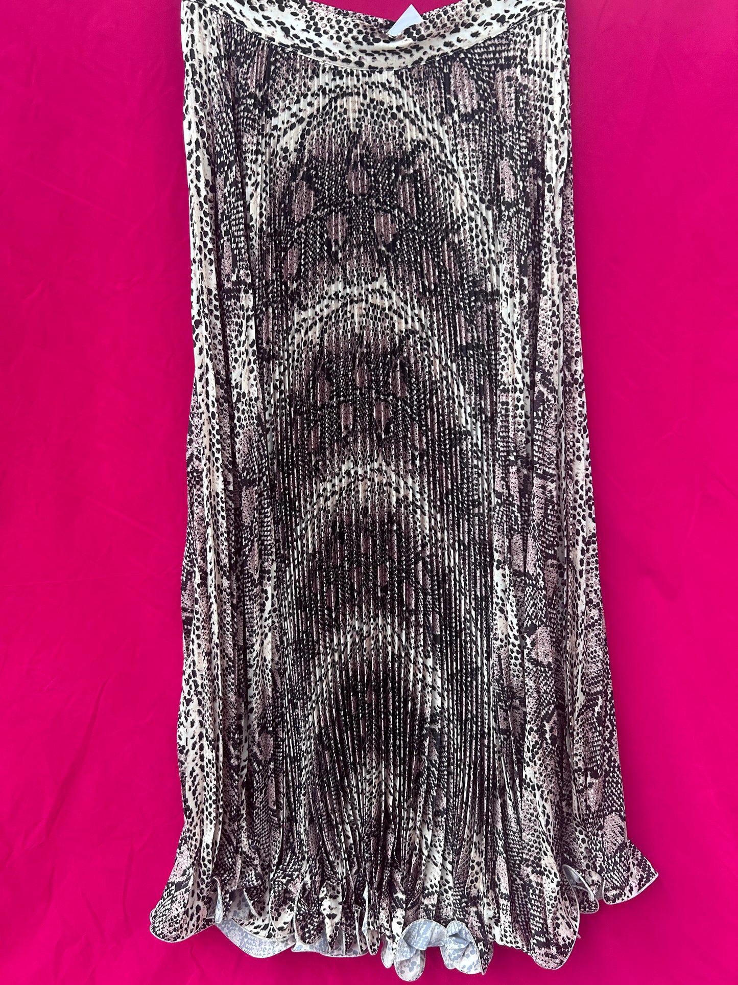 VICOLO GONNA LUNGA PLISSE’ DONNA FANTASIA - Mod. TB1442