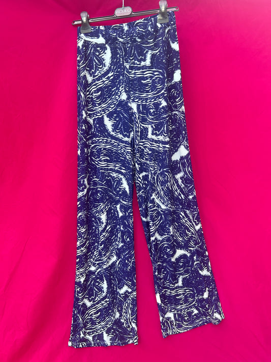 VICOLO PANTALONE LUNGO DONNA FANTASIA - Mod. UB0187