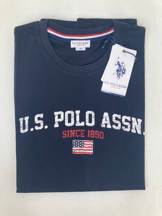 U.S. POLO ASSN T-SHIRT UOMO BLU - Mod. 61504