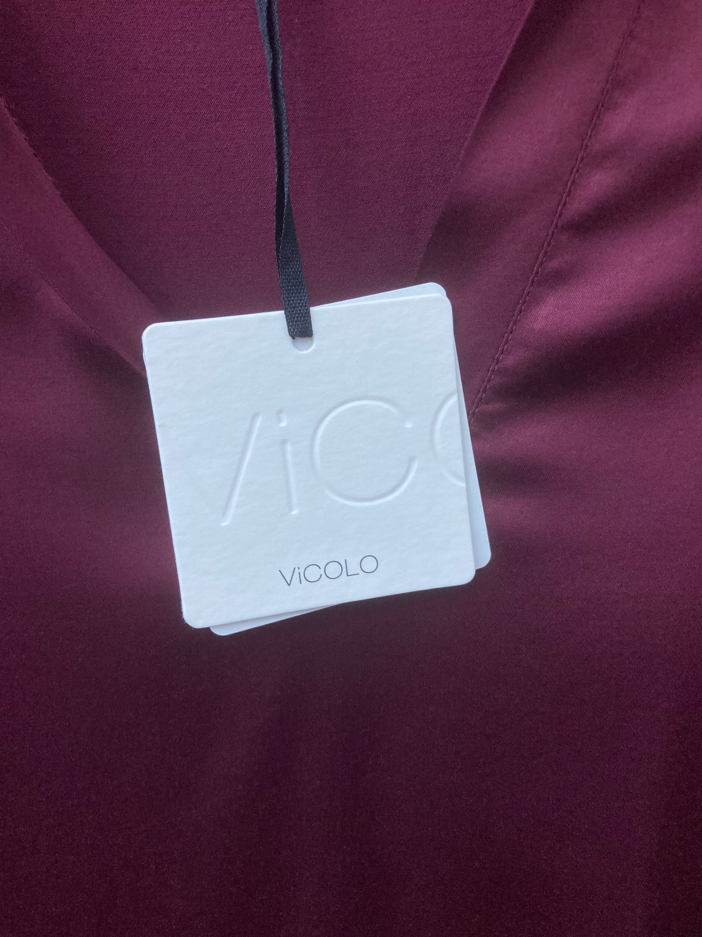 VICOLO CAMICETTA DONNA BORDEAUX - Mod. TB0507
