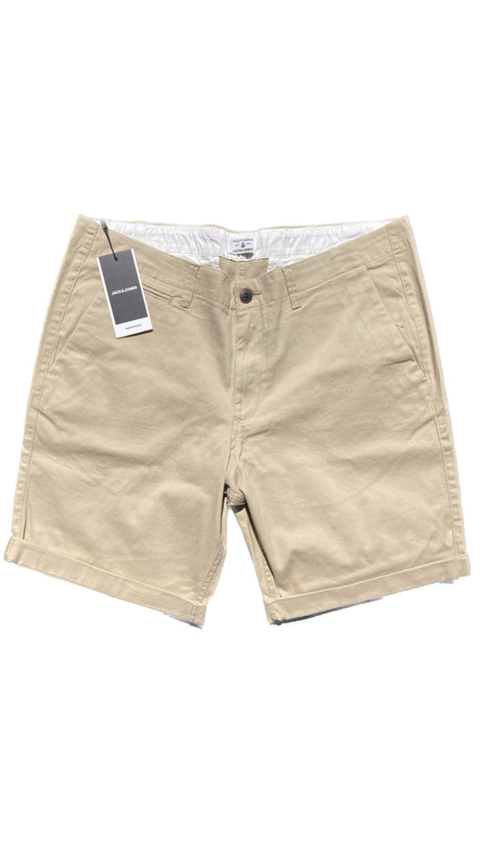 JACK & JONES BERMUDA UOMO WHITE PEPPER - Mod. 12242692
