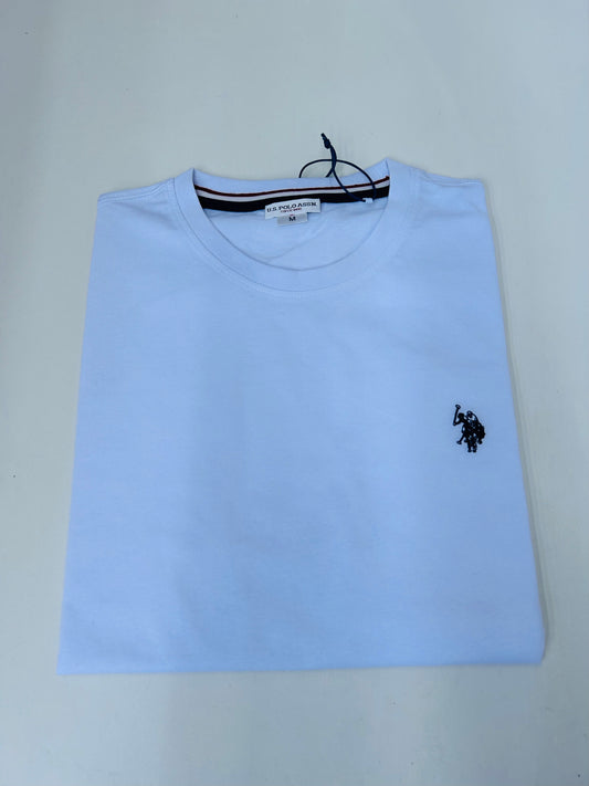 U.S. POLO ASSN. T-SHIRT UOMO BIANCA - Mod. 66894