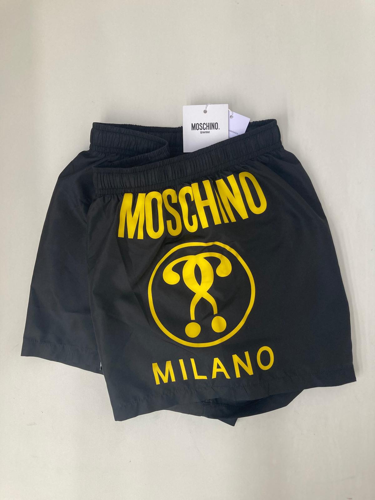 MOSCHINO SWIM COSTUME UOMO NERO - Mod. A6121