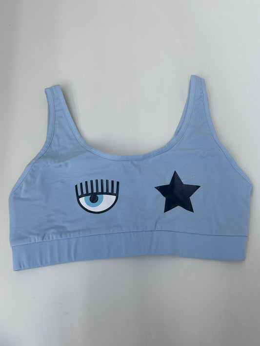 CHIARA FERRAGNI TOP CELESTE - Mod. CFA6801
