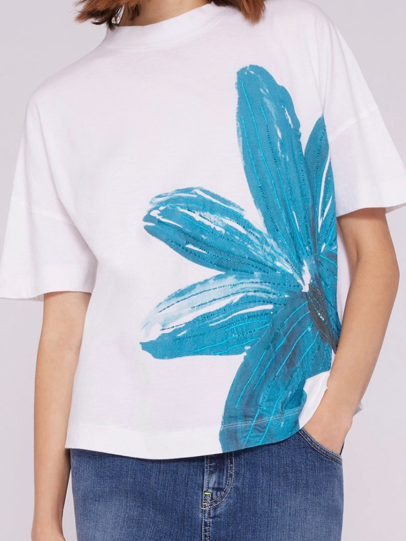 LIVIANA CONTI T-SHIRT STAMPA DONNA - Mod. L3SV60