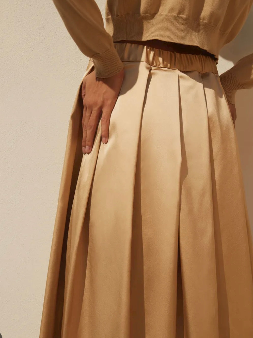 SEMICOUTURE GONNA DONNA ORO - Mod. Y3SQ12