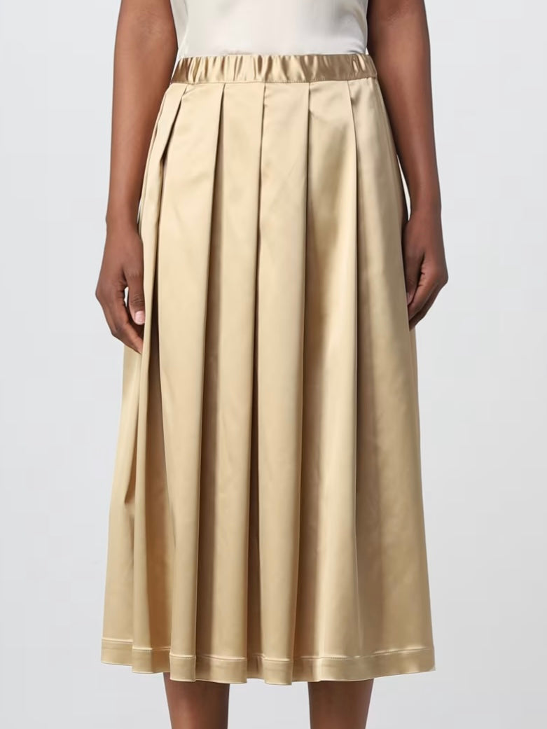 SEMICOUTURE GONNA DONNA ORO - Mod. Y3SQ12